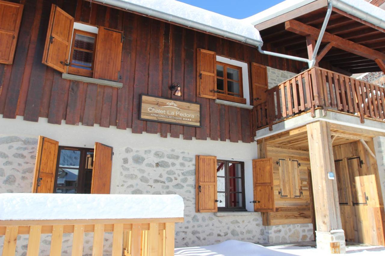 Chalet La Fedora - Appartements De Charme Vaujany Eksteriør bilde