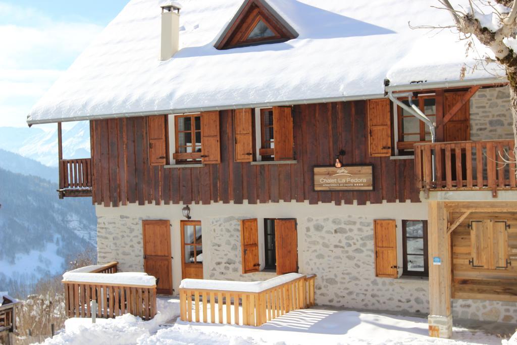 Chalet La Fedora - Appartements De Charme Vaujany Eksteriør bilde